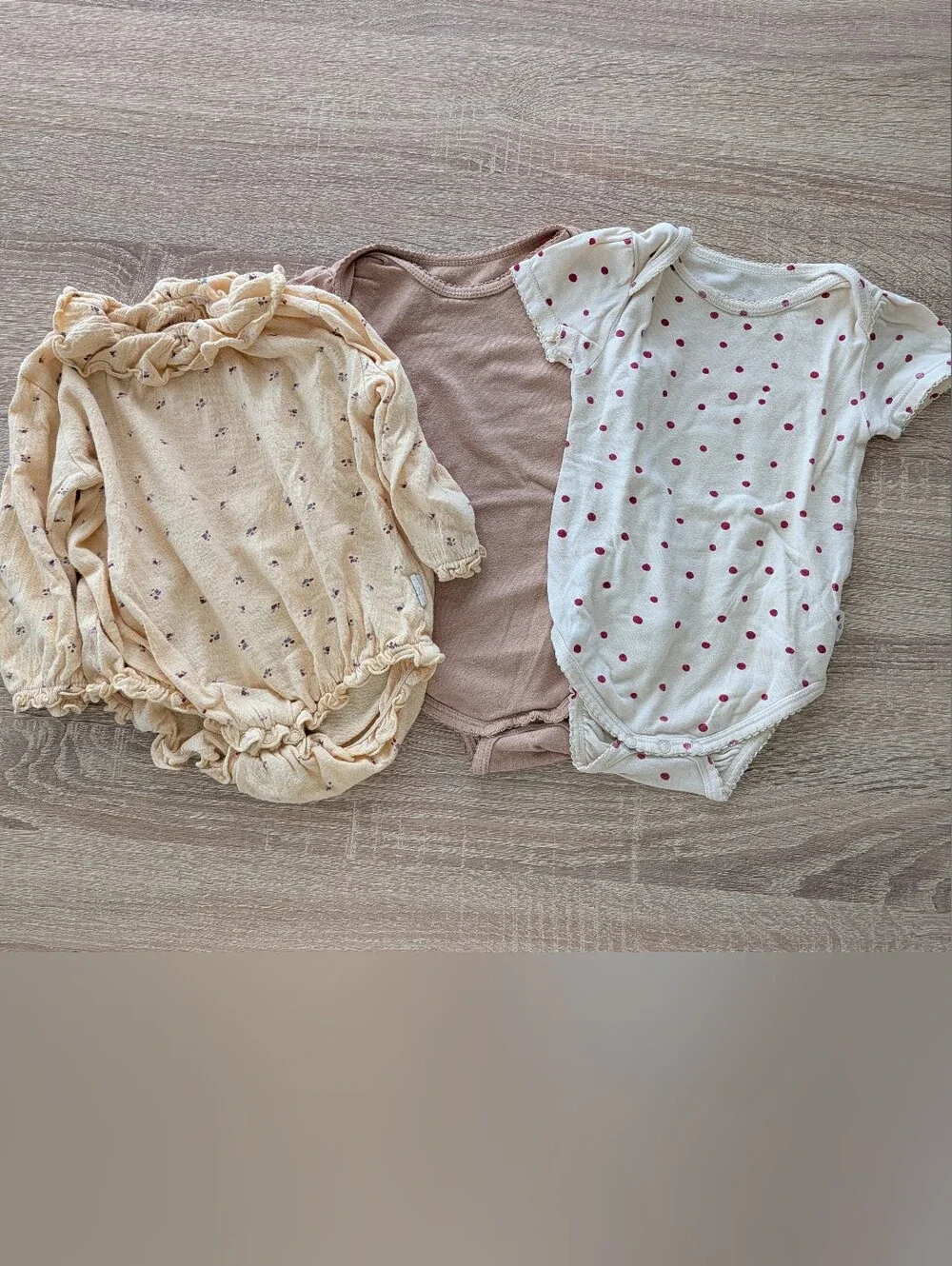 Konges Slojd Three-Pack Baby One-Piece Bodysuits